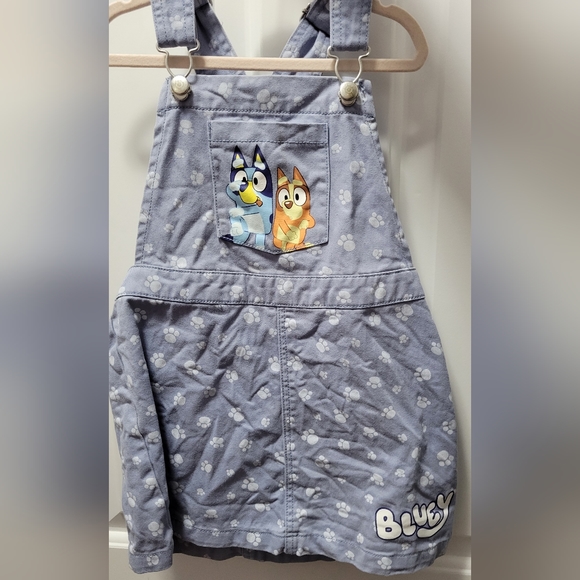 Bluey Other - Bluey Overall Dress 4T Jumper